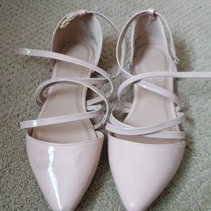 Charlotte Russe strappy flat